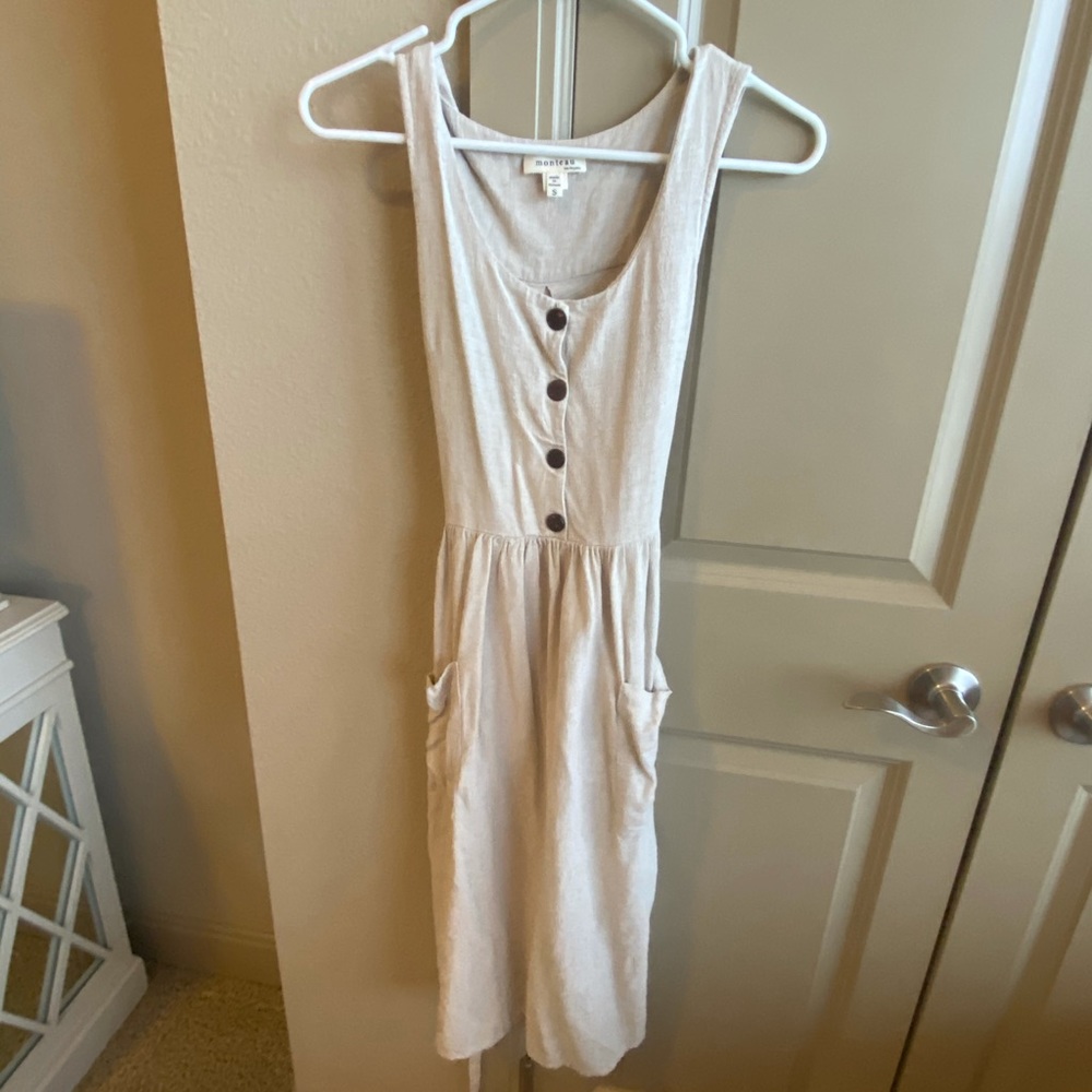 LINEN DRESS